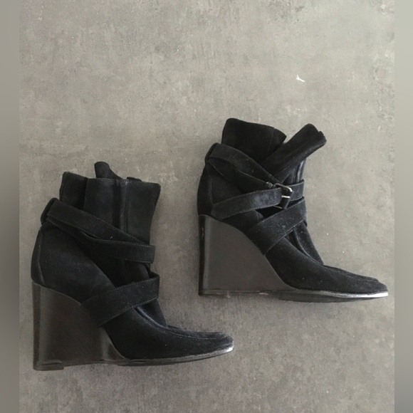 Balenciaga black wedge ankle booty - Picture 2 of 8